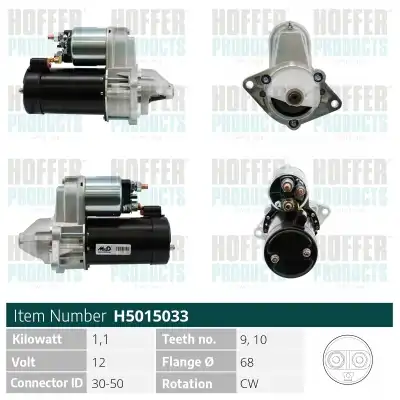 Стартер HOFFER H5015033