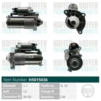 Стартер HOFFER H5015036