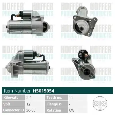 Стартер HOFFER H5015054