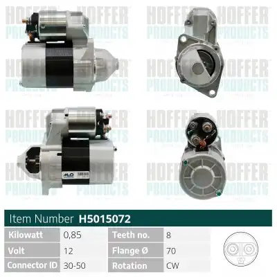 Стартер HOFFER H5015072