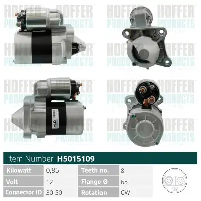 Стартер HOFFER H5015109