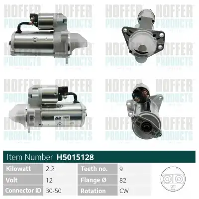 Стартер HOFFER H5015128