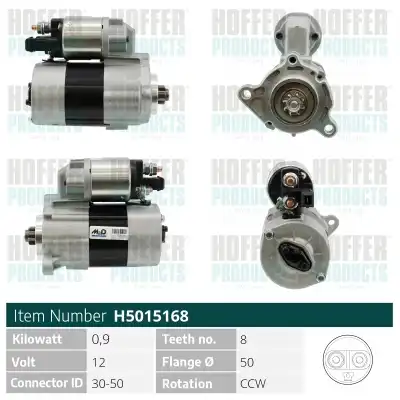 Стартер HOFFER H5015168
