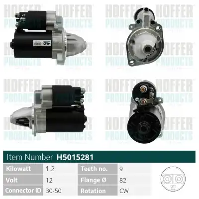 Стартер HOFFER H5015281