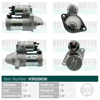 Стартер HOFFER H5020030