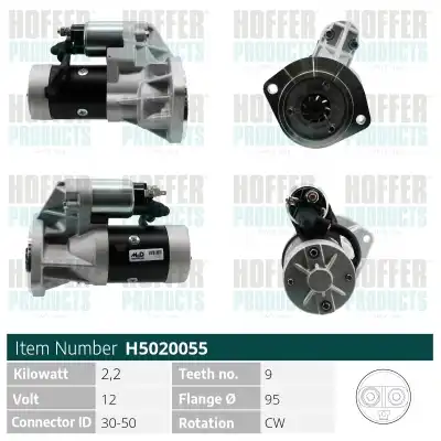 Стартер HOFFER H5020055