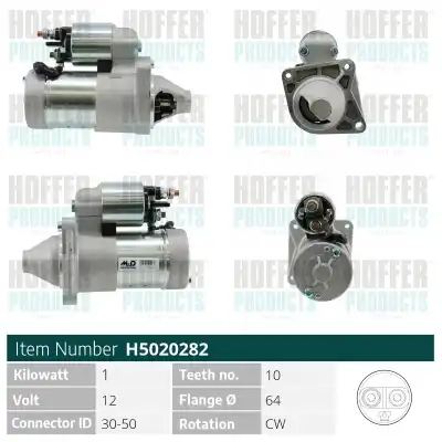 Стартер HOFFER H5020282