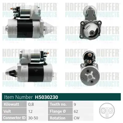 Стартер HOFFER H5030230