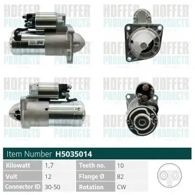 Стартер HOFFER H5035014