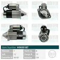 Стартер HOFFER H5035187