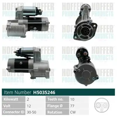 Стартер HOFFER H5035246
