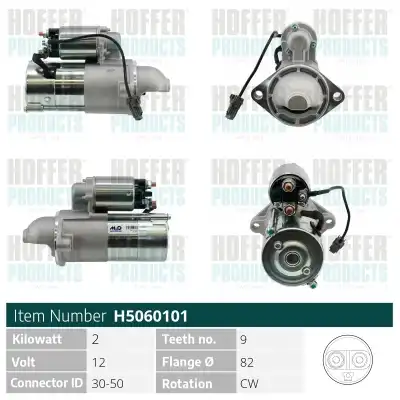 Стартер HOFFER H5060101