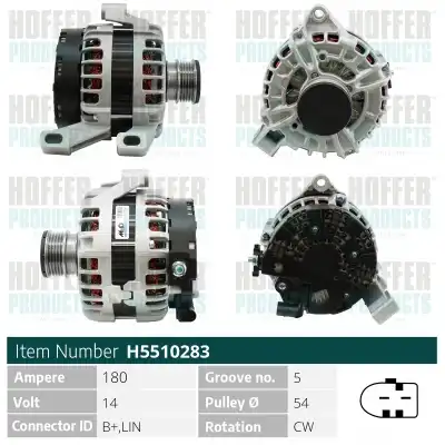 Генератор HOFFER H5510283