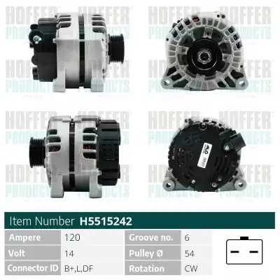 Генератор HOFFER H5515242