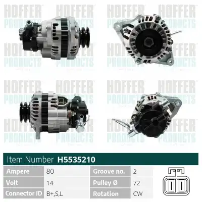 Генератор HOFFER H5535210