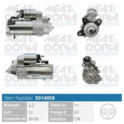 Стартер MEAT & DORIA 5014058