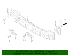 БОЛТ M6 1145608256B MOBIS