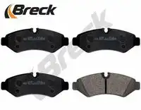 Тормозные колодки дисковые BRECK 20747 00 703 00