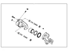 Тормозной суппорт 581902HA00 HYUNDAI