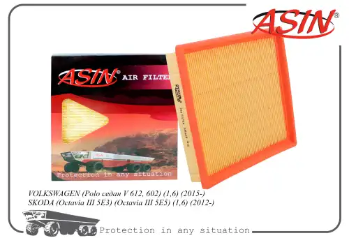 Фильтр воздушный ASIN ASIN.FA2629