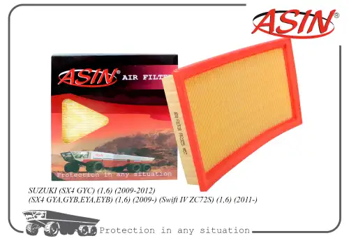Фильтр воздушный ASIN ASIN.FA2325