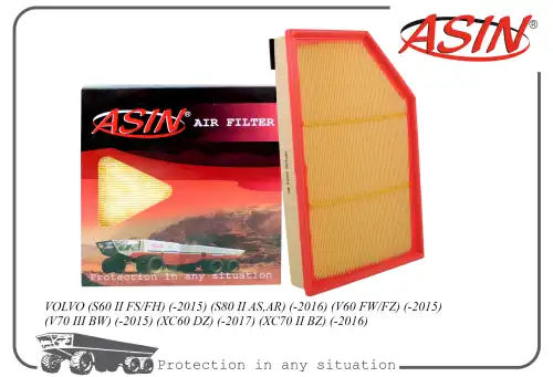 Фильтр воздушный ASIN ASIN.FA2375