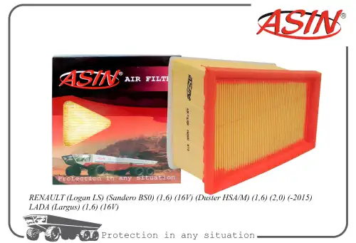 Фильтр воздушный ASIN ASIN.FA2631