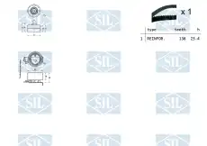 Комплект ремня ГРМ TK1142 SALERI SIL