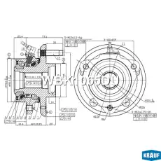 Ступица KRAUF WBK1065DU