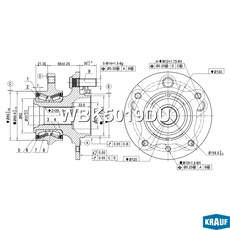 Ступица KRAUF WBK5019DU