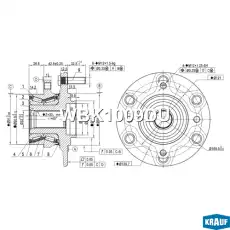Ступица KRAUF WBK1009DU