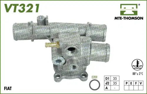 Термостат системы охлаждения MTE-THOMSON VT321