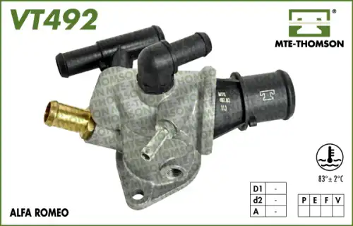Термостат системы охлаждения MTE-THOMSON VT492
