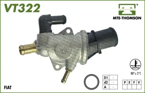 Термостат системы охлаждения MTE-THOMSON VT322