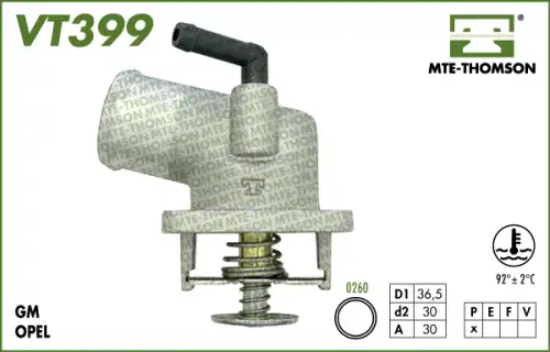 Термостат системы охлаждения MTE-THOMSON VT399