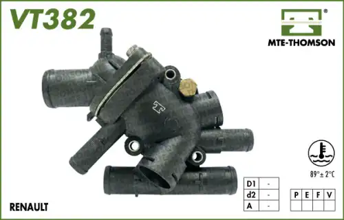 Термостат системы охлаждения MTE-THOMSON VT382