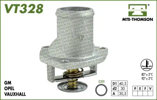 Термостат системы охлаждения MTE-THOMSON VT328