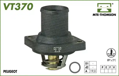 Термостат системы охлаждения MTE-THOMSON VT370
