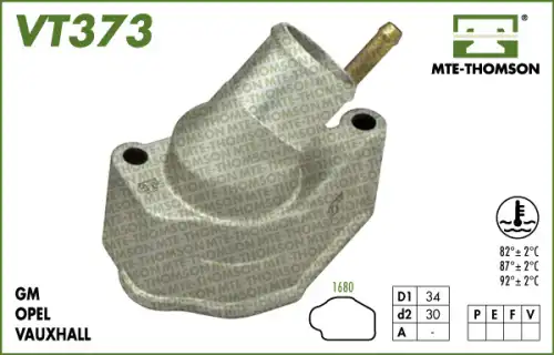 Термостат системы охлаждения MTE-THOMSON VT373