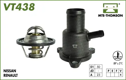 Термостат системы охлаждения MTE-THOMSON VT438