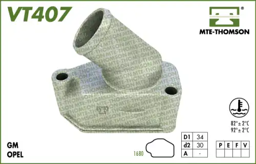 Термостат системы охлаждения MTE-THOMSON VT407