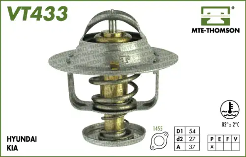 Термостат системы охлаждения MTE-THOMSON VT433