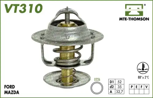 Термостат системы охлаждения MTE-THOMSON VT310