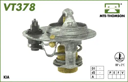 Термостат системы охлаждения MTE-THOMSON VT378