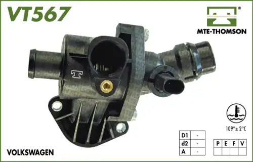 Термостат системы охлаждения MTE-THOMSON VT567