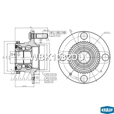 Ступица KRAUF WBK1082DU