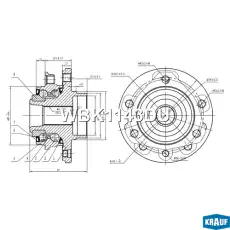 Ступица KRAUF WBK1143DU