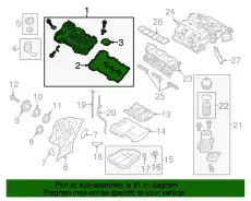 Впускной коллектор 224203CGA3 HYUNDAI