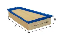 Фильтр воздушный GOODWILL AG 807