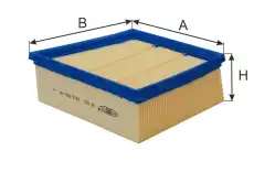 Фильтр воздушный GOODWILL AG 832